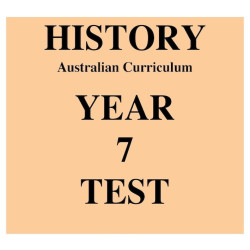 Australian Curriculum History Year 7